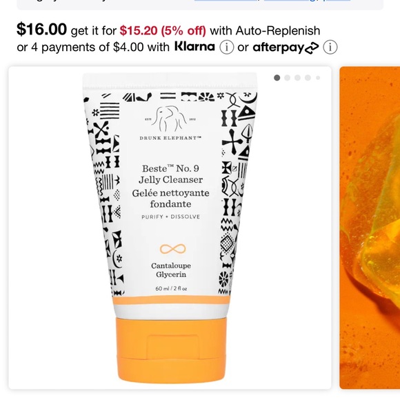 Drunk Elephant Jelly Cleanser - Picture 3 of 3